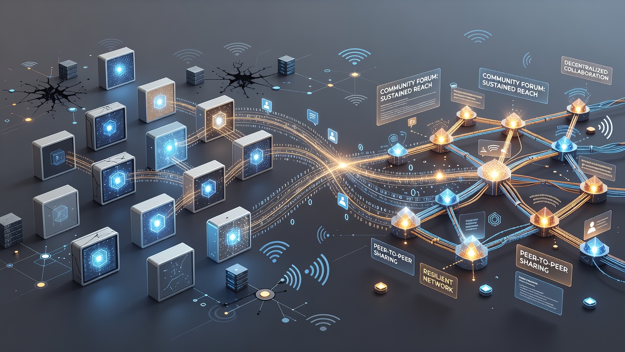 Adapting Standalone Digital Projects to Leverage Decentralized Community Forums for Sustained Reach in Restrictive Data Landscapes