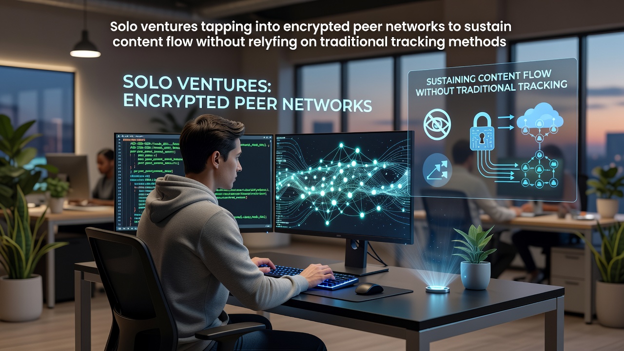 Solo Ventures Embracing Encrypted Peer Networks for Independent Content Delivery