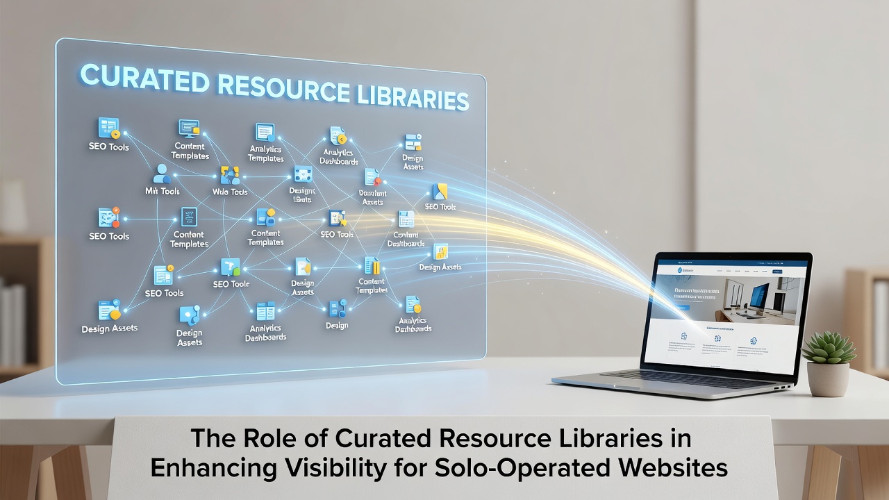The Role of Curated Resource Libraries in Enhancing Visibility for Solo-Operated Websites